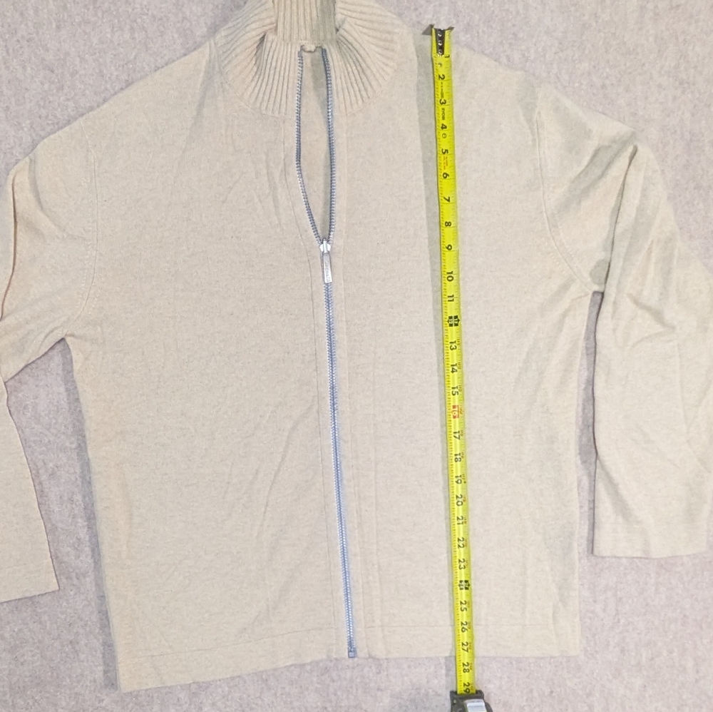 Cashmere Ermenegildo Zegna Stunning Zip Up Sweater. Luxury Item Men's XL - Picture 6 of 11